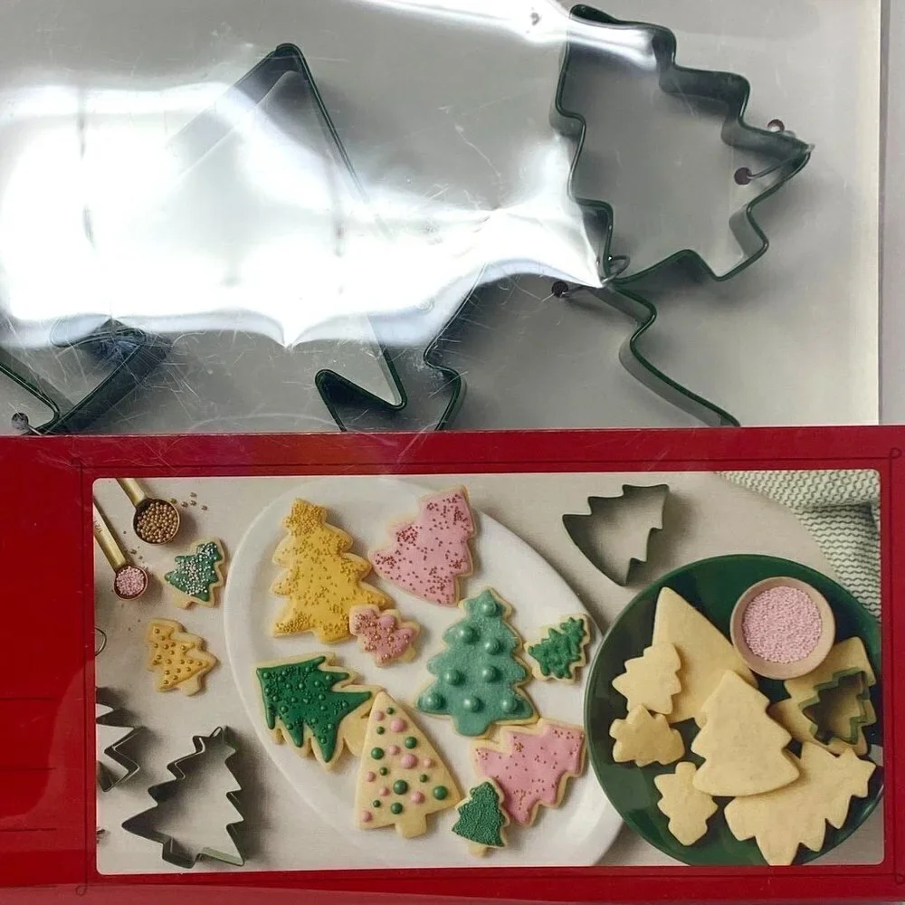 Target 5pc Stainless Steel Christmas Trees Cookie Cutter Set Wondershop™